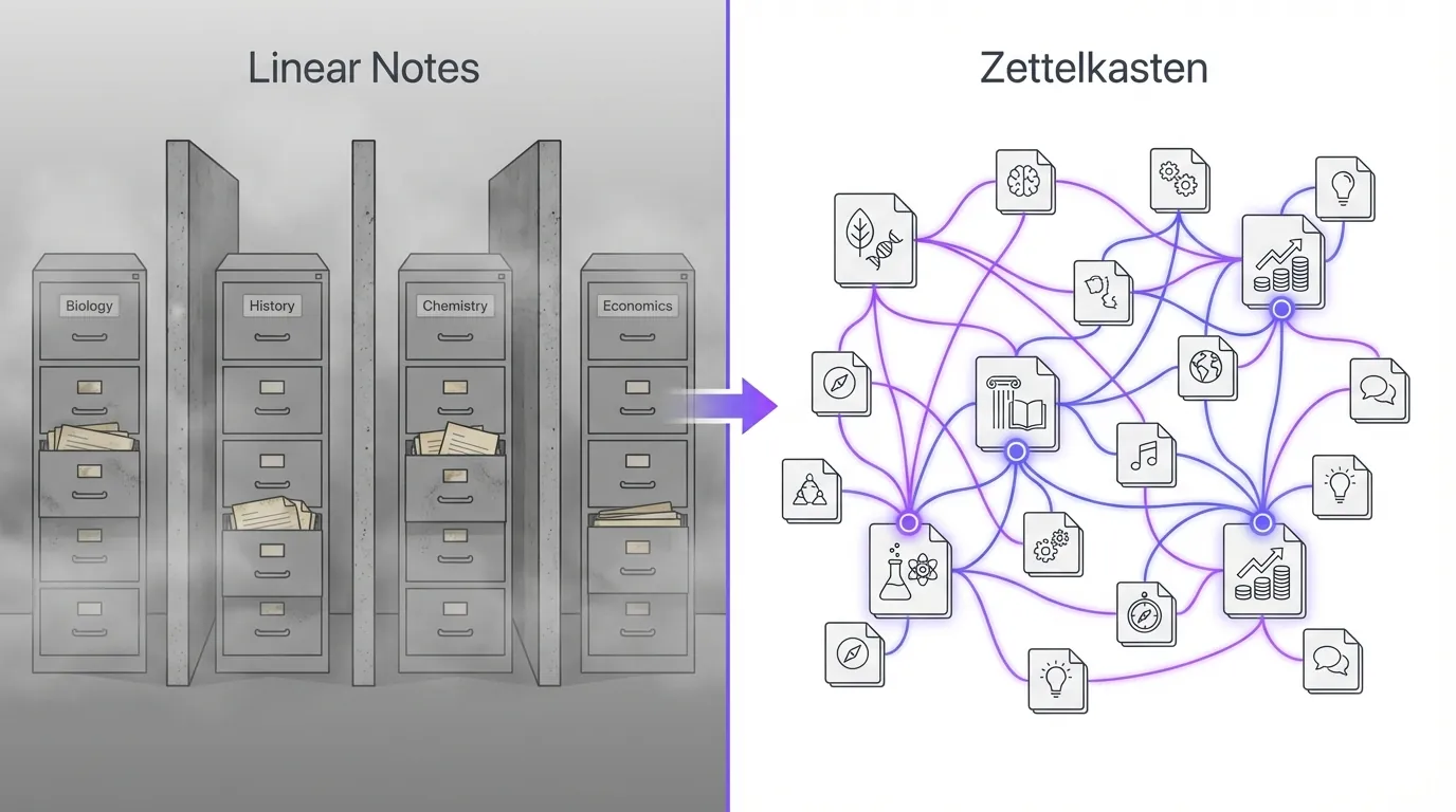 Zettelkasten for Students: Build a Second Brain That Actually Works in 2026